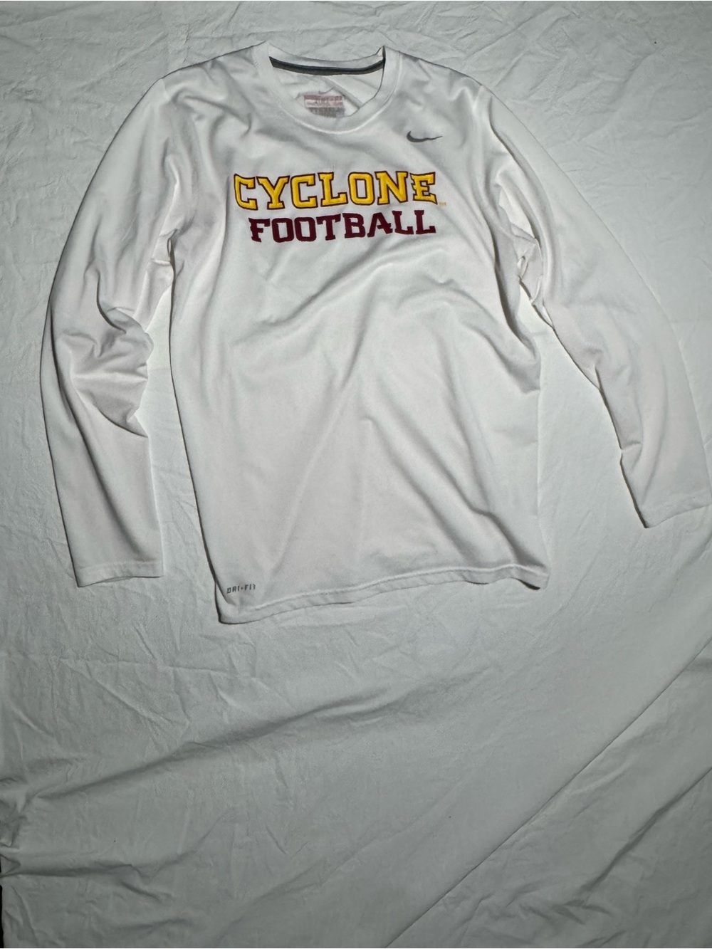 Iowa State Cyclones Liberty Bowl Game Football Nike Dri-Fit Shirt - Medium